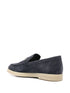 mocasines con placa de logotipo